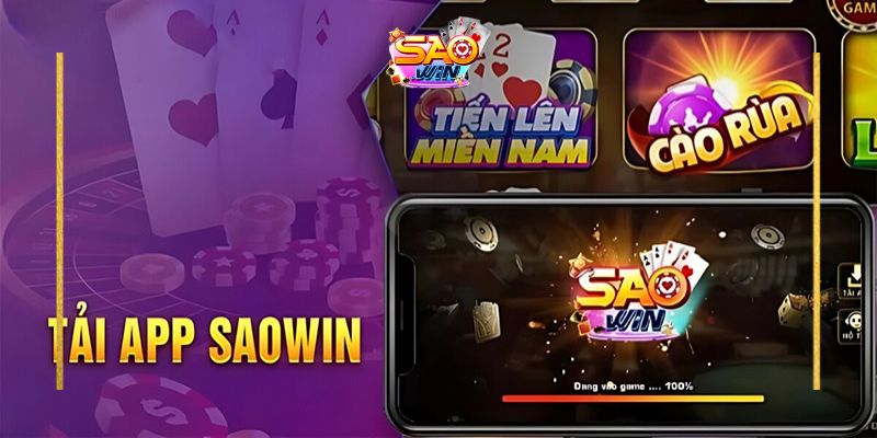 Các bước tải ứng dụng Saowin